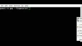 Howto (GPA) GNU Privacy Assistant - Preparing