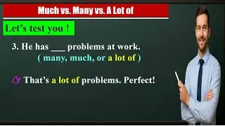 English Grammar & Structure | Much vs. Many vs. A Lot of | Easy English Grammar Lesson