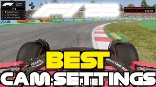 The BEST CAMERA SETTINGS For F1 23 Game!