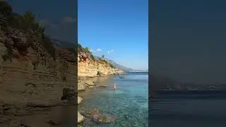 Easily the most BEAUTIFUL island in Greece 🇬🇷 #Kefalonia