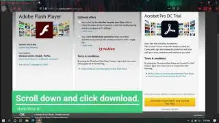 Enabling Adobe Flash Player on Mozilla Firefox