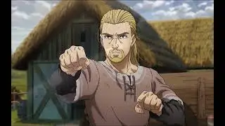 THORFINN VS SNAKE (VS2) Thorfinn breaks vow of Pacifism