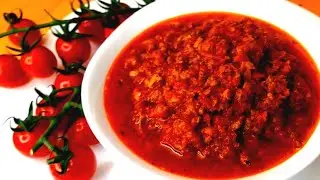 Домашний соус "БОЛОНЬЕЗЕ" в наших реалиях!  Дети обожают!