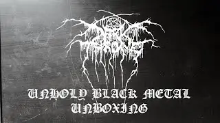 Darkthrone - Unholy Black Metal - cassette box set unboxing