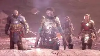 God of wWar Ragnarok Thor boss fight PS5