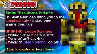 Fighting the *NEW* Supreme Leech RIFT BOSS... (Hypixel Skyblock Alpha)