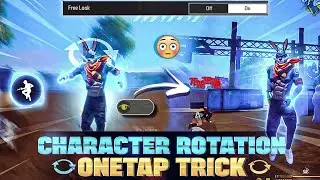 Character Rotation FreeStyle MOVEMENT + ONETAP Trick Like Xprod ff | New One Tap Headshot Trick 2022