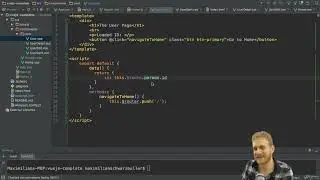 XVI. Routing in a VueJS Application. 9. Fetching and Using Route Parameters
