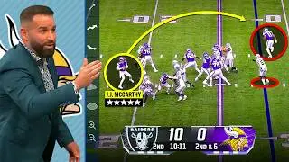 JJ McCarthy Could've Been Great... Vikings Season is Over? - QB Film Breakdown with Chase Daniel