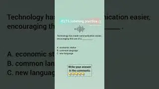 IELTS Listening Practice 