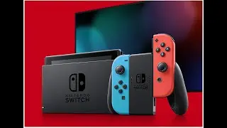 Nintendo Switch with Neon Blue and Neon Red Joy‑Con - HAC-001(-01)