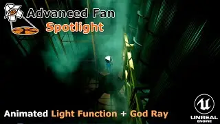 02 - God Ray Animated Light Function + Real time Sounds