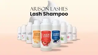 ARISON LASHES® Lash Shampoo/Lash Bath Test