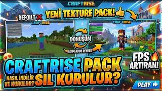 CRAFTRİSE NASIL TEXTURE PACK İNDİRİLİR NASIL KURULUR? 2026
