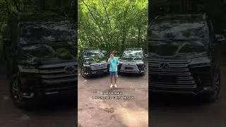 Lexus LX600 и Land Cruiser 300: в чем отличия? #продажаавто #shorts #обзор #lexus #landcruiser #авто
