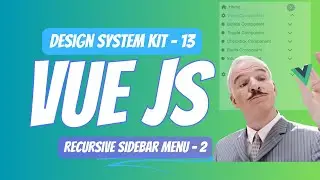 Design System Kit Series | 13: Sidebar Menu Item Component | 2