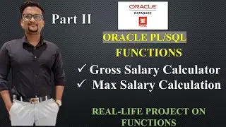 SQL Functions Examples: Gross Salary Calculator & Max Salary Calculation | Functions in SQL