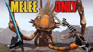 I Beat Borderlands 2 VR With ONLY Melee