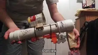 Homemade Nerf Shotgun Completed Build