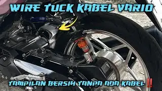 Tampilan Bersih Tanpa Adanya Kabel‼️Wire Tuck Kabel Vario
