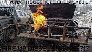 WILL HAIR SPRAY, PAM, BUG SPRAY OR LIGHTER FLUID START A DIESEL???