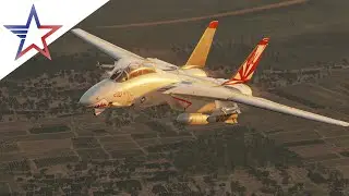 DCS | F-14A Airbase Attack | Gameplay Video & 100 Subs Thank You!