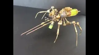 Mechanimal #1: A mechanical insect aka SciFi Tick