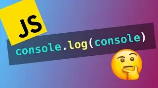 Dica Rápida! console.log(console) 🤔