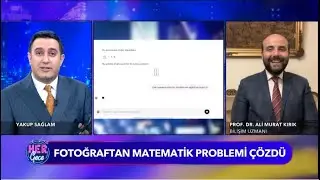 TGRT Haber | Prof.Dr. Ali Murat Kırık | Yapay zeka matematik problemi çözüyor, anlık çeviri yapıyor!
