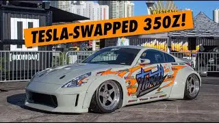 Tesla-Swapped Nissan 350Z by Throtl - The Specs!