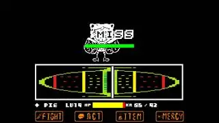 Undertale Ruined Multiverse:Spongeswap Spongebob fight phase 1-2 no heal!