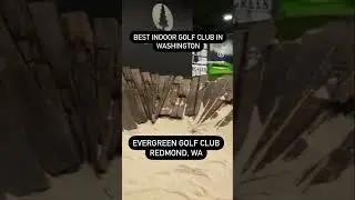 Best Indoor Golf Club! With REAL Sandtrap! #golf #fpvdrone #tours