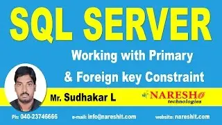 Working with Primary & Foreign key Constraint in SQL Server | SQL Server Tutorial