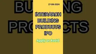 Interarch Building Products IPO Review #shorts #ipo