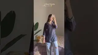 College wear short Kurtis haul under ₹500 #kurtiwithjeans #shortkurti #youtubeshorts