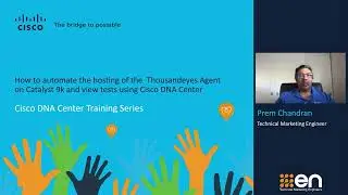 Hosting of ThousandEyes agent on Catalyst 9000 switches and view agent tests in Catalyst Center