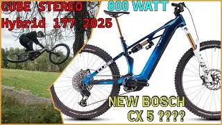 Cube Stereo Hybrid 177 2025 New Bosch CX5 ??