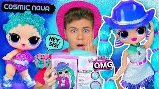 ИНОПЛАНЕТНАЯ ТАЙНА COSMIC NOVA 👽 и сестричка Cosmic Queen LOL Surprise O.M.G Winter Disco Обзор