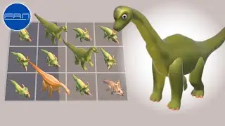 Dino Rampage 2 - Merge & Fight