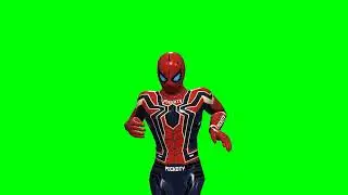 spiderman green screen