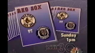 WVIT Boston Red Sox vs Detroit Tigers Commercial from the 80s