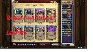 Hearthstone #0002 - Resurrect Priest Ladder Climbing