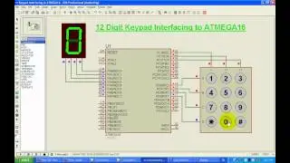 4*3 Keypad Interfacing to Microcontroller