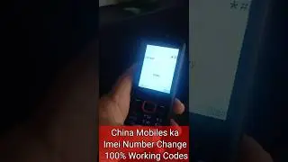 China Mobile Imei Change Code ✅💯| All model imei change code | invalid sim| Imei Repair code 