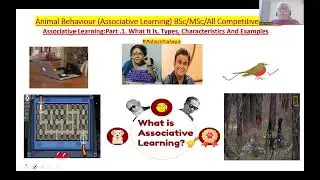 Understanding Associative Learning:The Basics (L1) - BSc/MSc/All Competitive Exams #msc#adarshalaya
