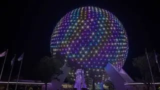 Figment "Journey into Imagination" Spaceship Earth Light Show 2023 Festival of the Arts Epcot