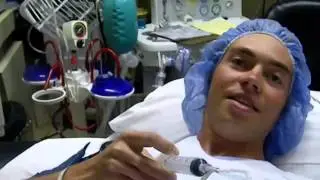 Guy knocks himself out with propofol for surgery