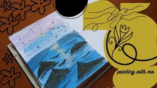 Watercolor Painting  Tutorial I Moonlight Scenery I Easy Watercolor  Painting for Beginners