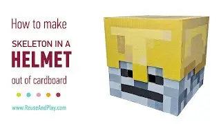 How to make a Golden Helmet with cardboard