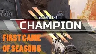 FIRST GAME OF SEASON 5 // APEX LEGENDS